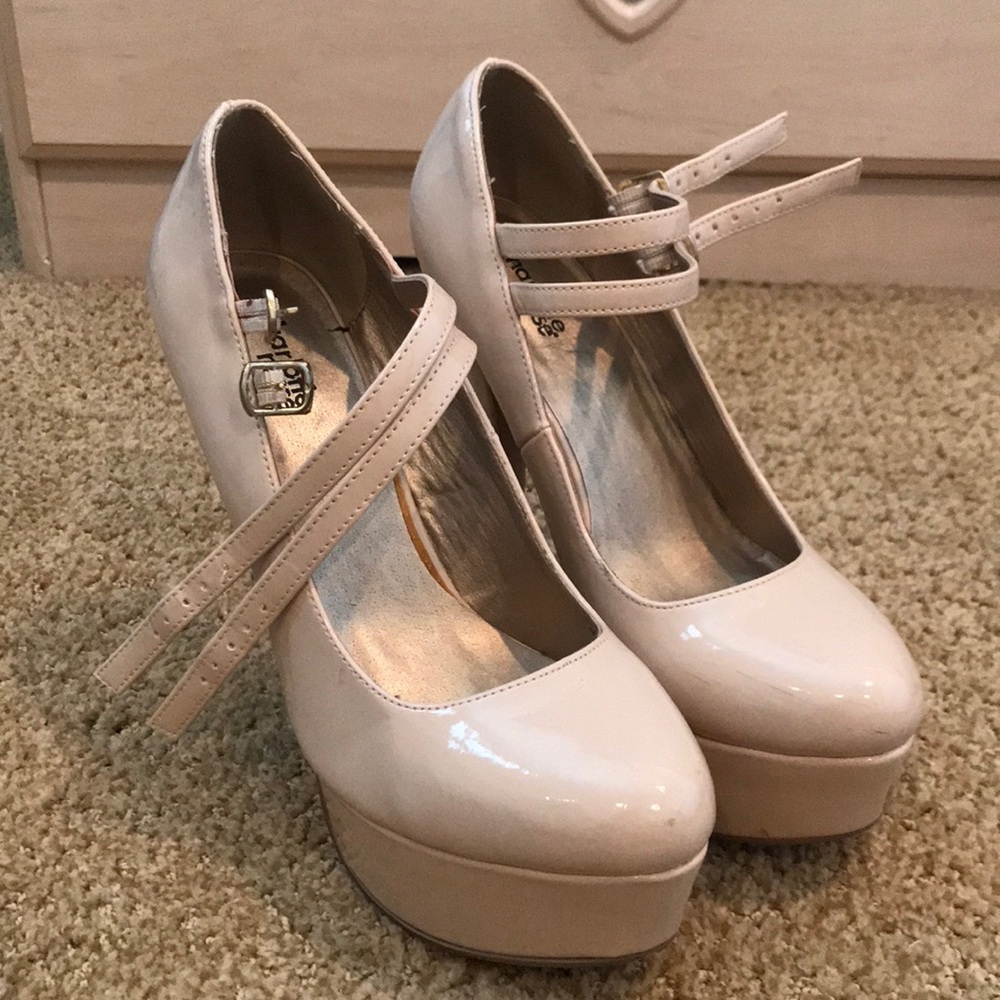 Stiletto, platforms high heels